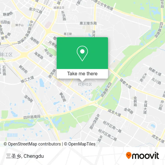 三圣乡 map