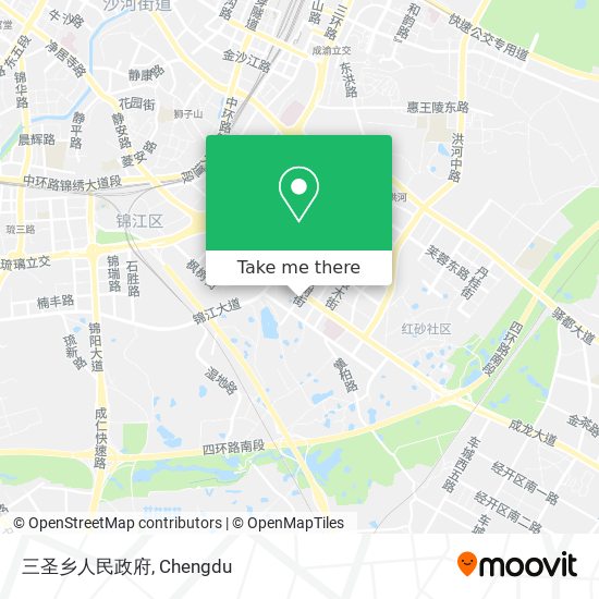 三圣乡人民政府 map