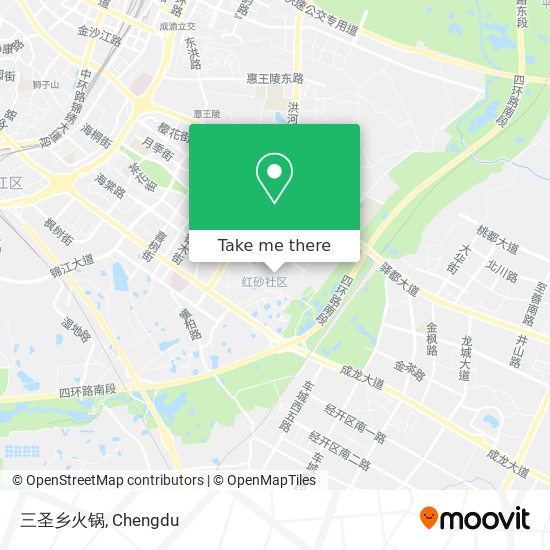 三圣乡火锅 map