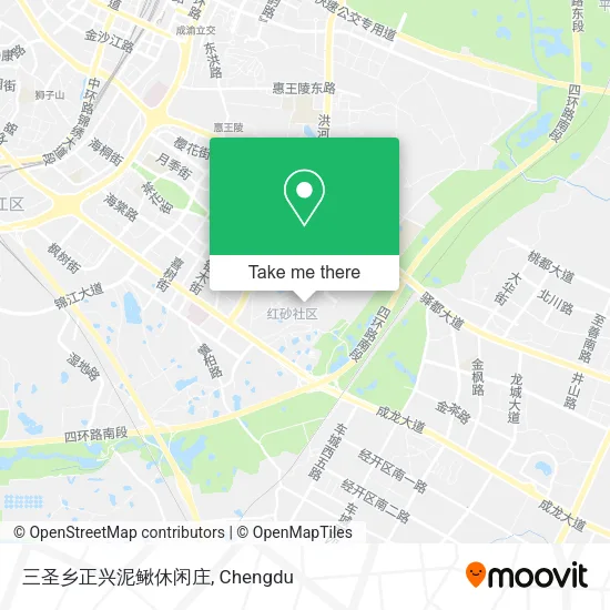 三圣乡正兴泥鳅休闲庄 map