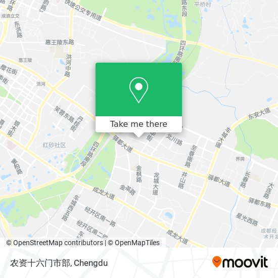 农资十六门市部 map