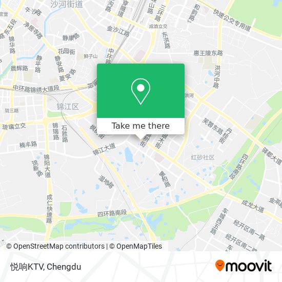 悦响KTV map