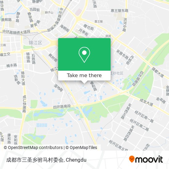 成都市三圣乡驸马村委会 map