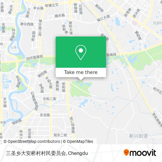 三圣乡大安桥村村民委员会 map