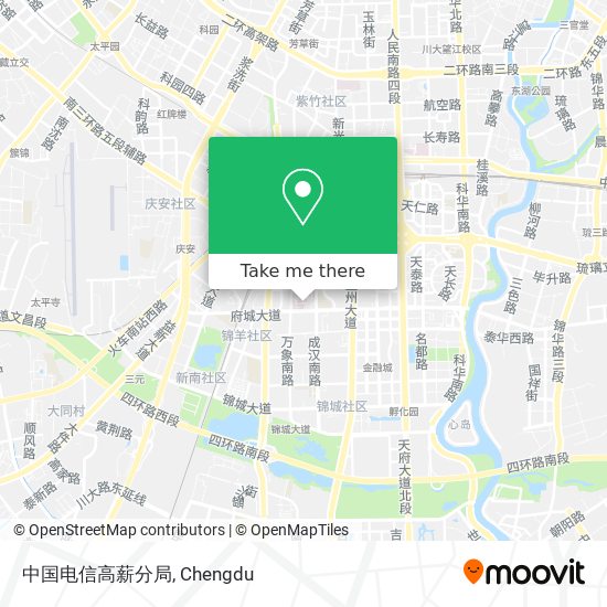 中国电信高薪分局 map