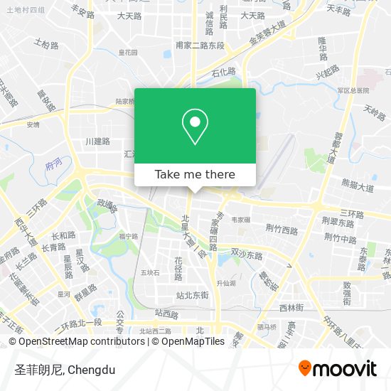 圣菲朗尼 map