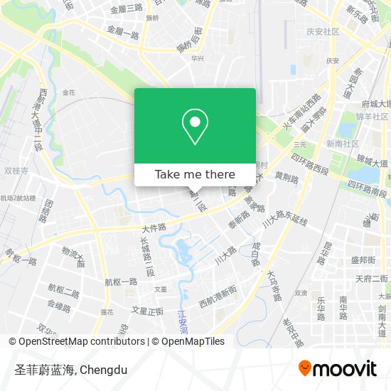 圣菲蔚蓝海 map