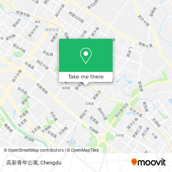 高新青年公寓 map