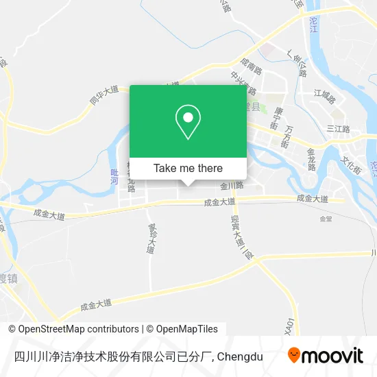 四川川净洁净技术股份有限公司已分厂 map