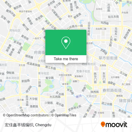 宏佳鑫羊绒编织 map