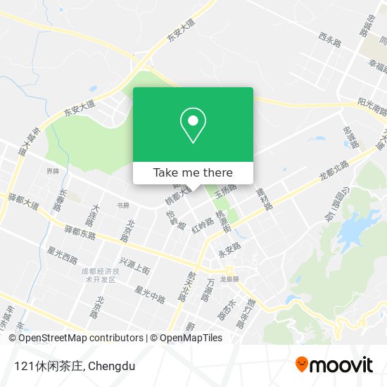 121休闲茶庄 map