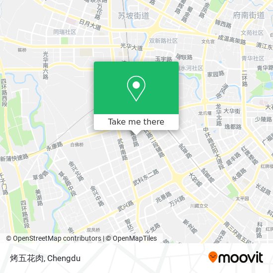 烤五花肉 map