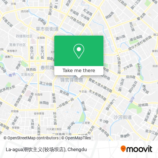 La-agua潮饮主义(较场坝店) map