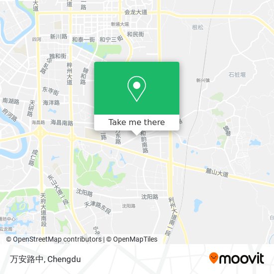 万安路中 map