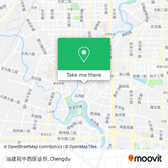 油建苑中西医诊所 map