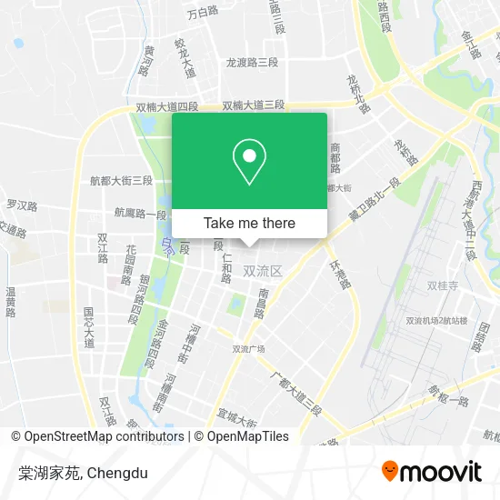 棠湖家苑 map