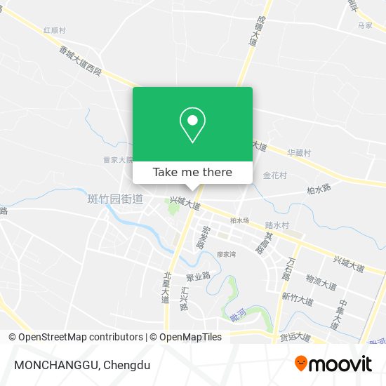 MONCHANGGU map