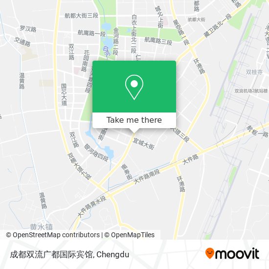 成都双流广都国际宾馆 map