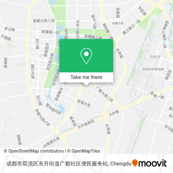 成都市双流区东升街道广都社区便民服务站 map
