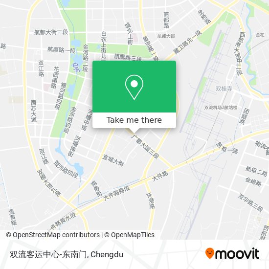 双流客运中心-东南门 map