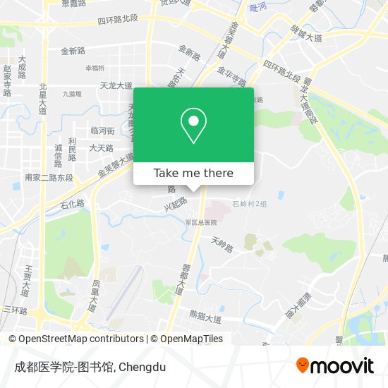 成都医学院-图书馆 map