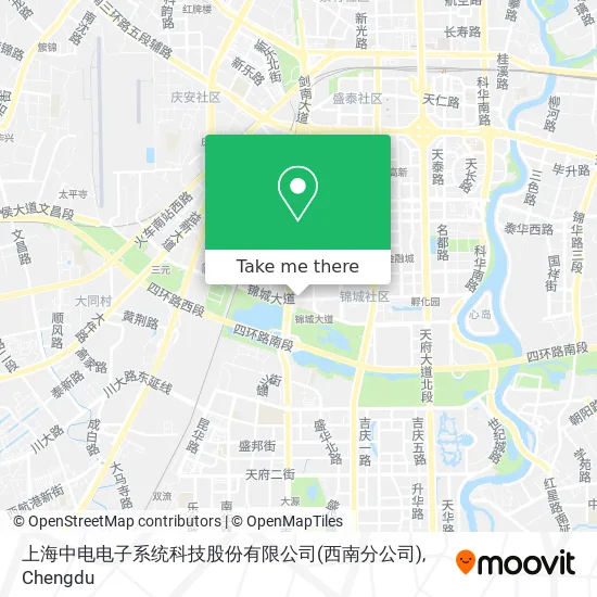 上海中电电子系统科技股份有限公司(西南分公司) map