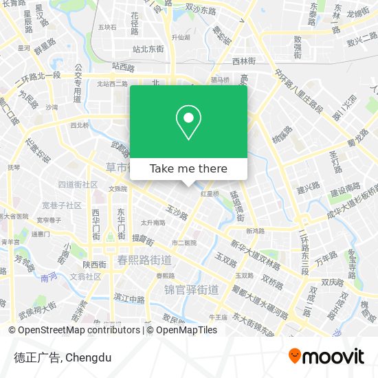 德正广告 map