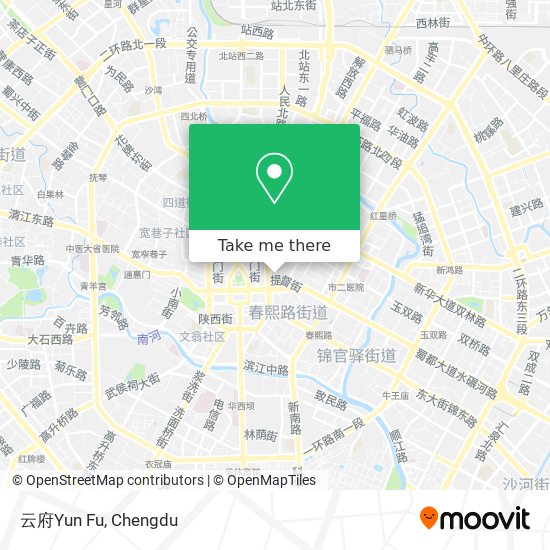 云府Yun Fu map