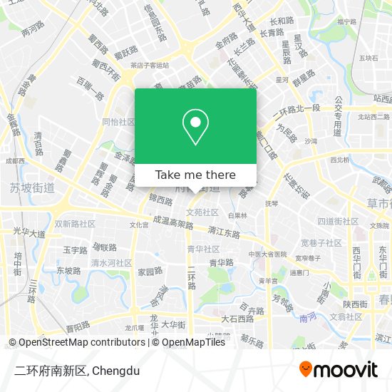 二环府南新区 map