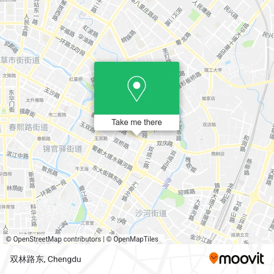 双林路东 map