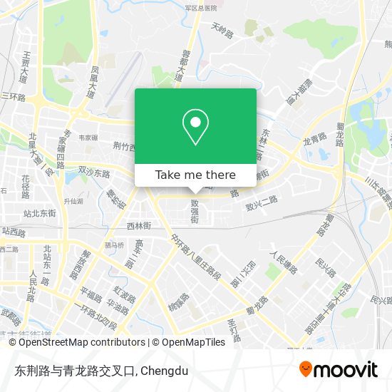 东荆路与青龙路交叉口 map