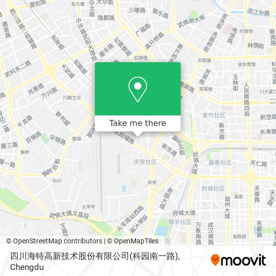 四川海特高新技术股份有限公司(科园南一路) map