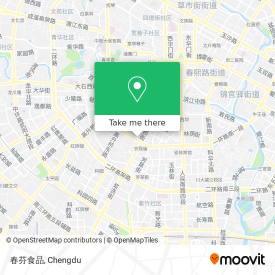 春芬食品 map