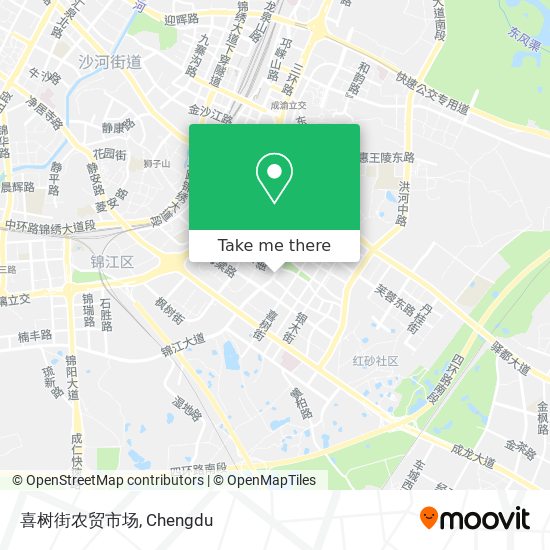 喜树街农贸市场 map