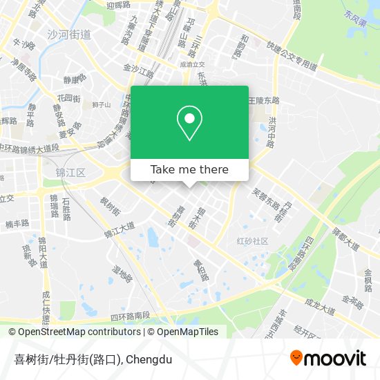 喜树街/牡丹街(路口) map