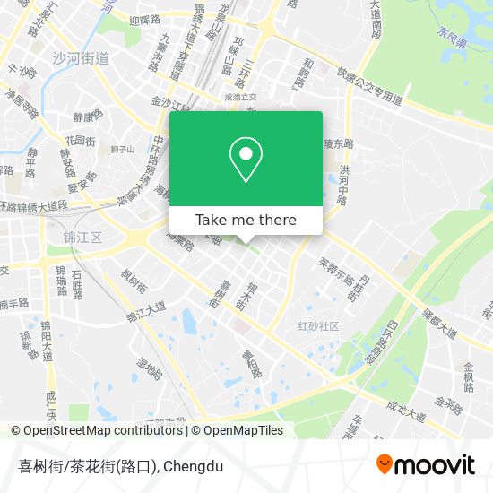 喜树街/茶花街(路口) map