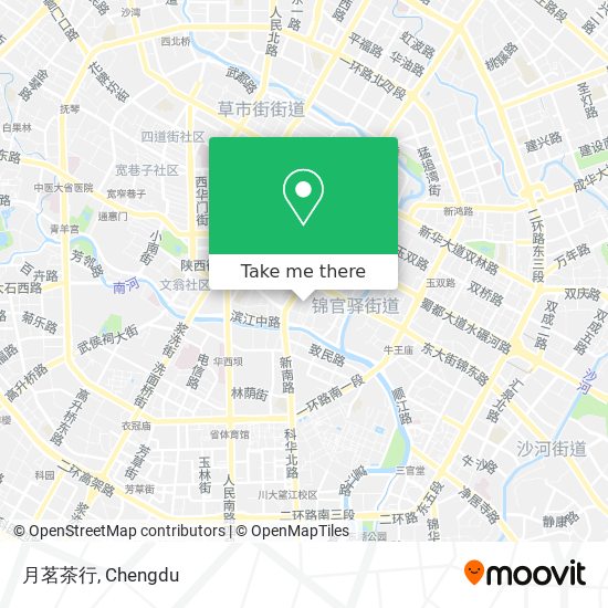 月茗茶行 map