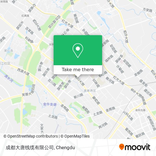 成都大唐线缆有限公司 map