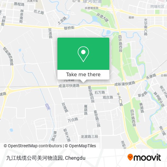 九江线缆公司美河物流园 map