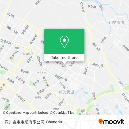 四川鑫电电缆有限公司 map