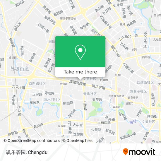 凯乐碧园 map