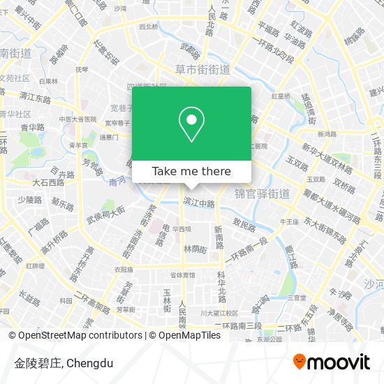 金陵碧庄 map