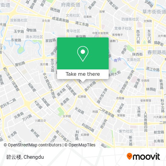 碧云楼 map