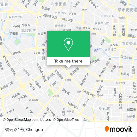 碧云路1号 map