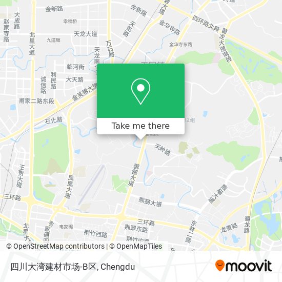 四川大湾建材市场-B区 map