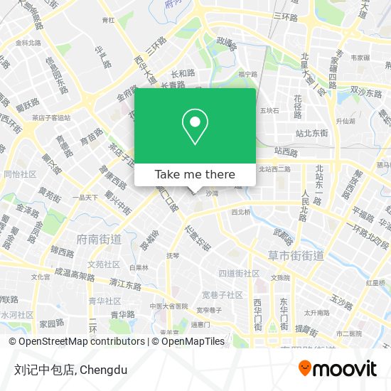 刘记中包店 map