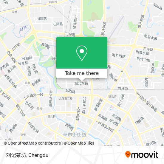 刘记茶坊 map