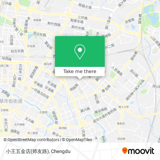 小王五金店(师友路) map