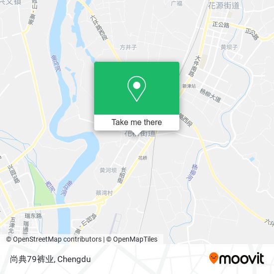 尚典79裤业 map