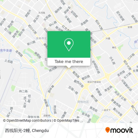 西线阳光-2幢 map